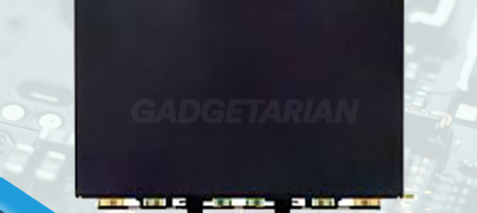 LCD MacBook Air M1 A2337 Pecah Bergaris Bandung